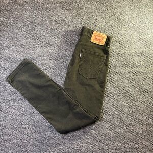 Levi’s 511 Men’s Slim Fit Corduroy Pants Olive Green W29 L32